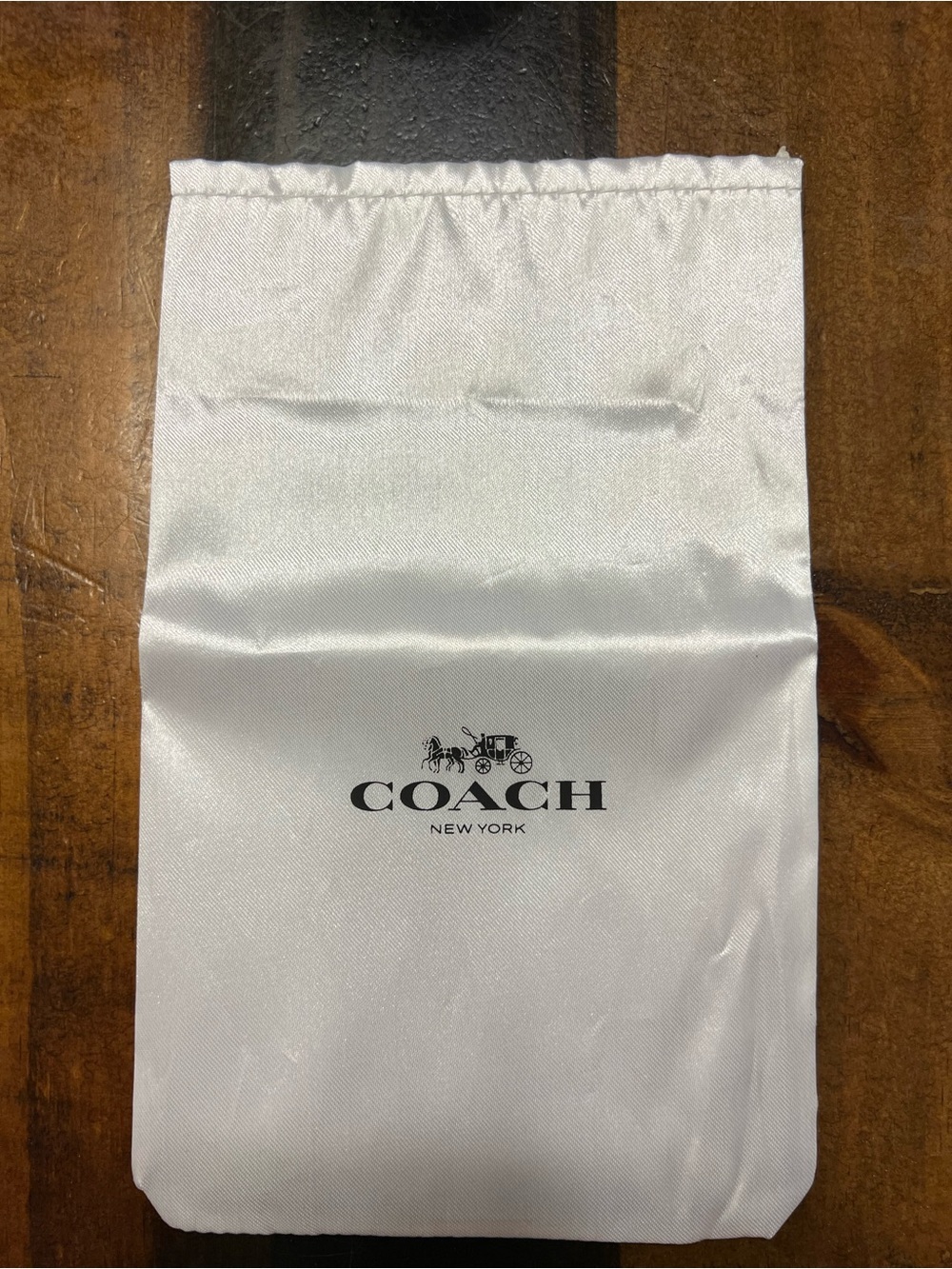 Coach Black and Brown Signature Wristlet with Gold Hardware - Picture 3 of 9